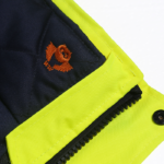 CLASS 3 HIGH VIZ YELLOW RAIN PARKA
