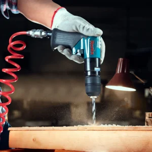 Air Drill with Keyless Chuck