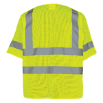 FROGWEAR® HV LIGHTWEIGHT MESH POLYESTER BREAKAWAY VEST - GLO-011BA