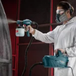 Electric HVLP floor baesd Spray Gun 650W