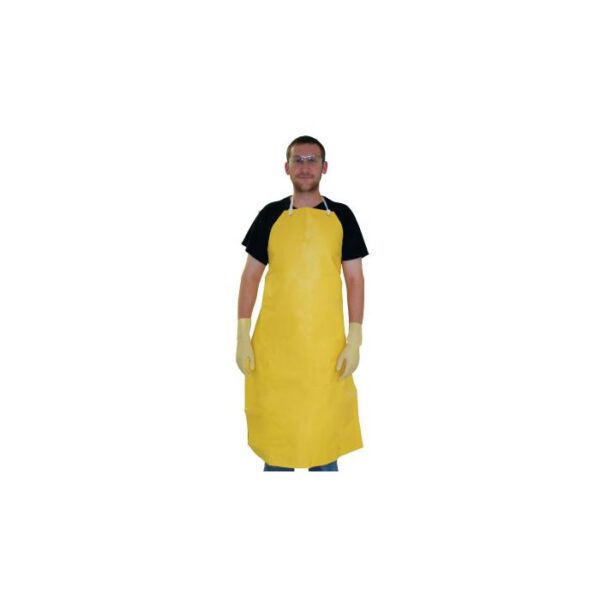 HEAVY-DUTY PVC APRON YELLOW