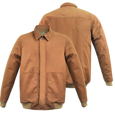 High quality Men's Winter Cotton Canvas Work Jacket Casual Workwear Outdoor Winter Work Clothes