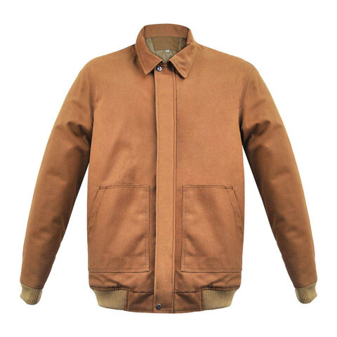 High quality Men's Winter Cotton Canvas Work Jacket Casual Workwear Outdoor Winter Work Clothes