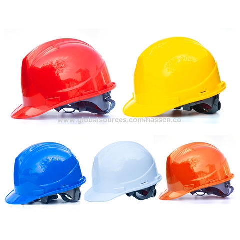 Suspension Hard Hat, Construction Hard Hat for Safety, with Cotton Brow Pad, Vents, and Flexible Attachment Points