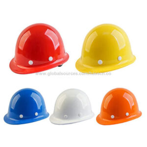 Suspension Hard Hat, Construction Hard Hat for Safety, with Cotton Brow Pad, Vents, and Flexible Attachment Points