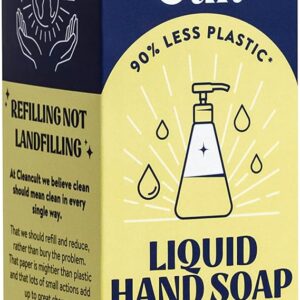 Cleancult - Liquid Hand Soap Refills - Lemon Verbena - Made with Aloe Vera & Essential Oil - Nourishes & Moisturizes Dry & Sensitive Skin - Eco Friendly - Paper-Based Packaging - 32 oz/6 Pack