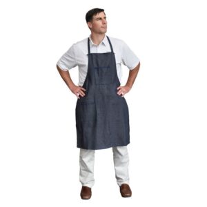 DENIM APRON, 28" X 36", TWO POCKETS