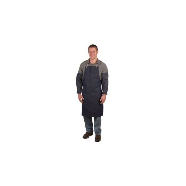 DENIM APRON, 28" X 36", TWO POCKETS