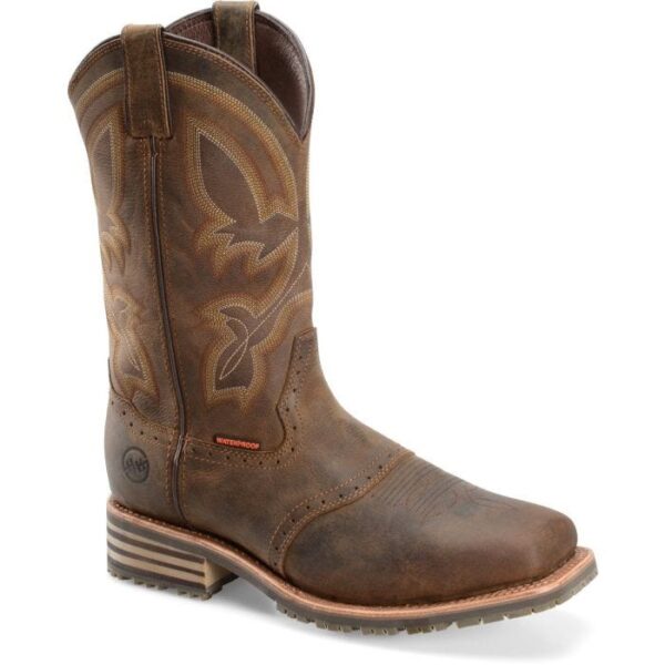DOUBLE-H 11” JEYDEN WIDE SQUARE COMPOSITE TOE ROPER - 14W