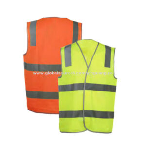 100% polyester tricot day and night safety vest for AN/NZS 1906.4:2010