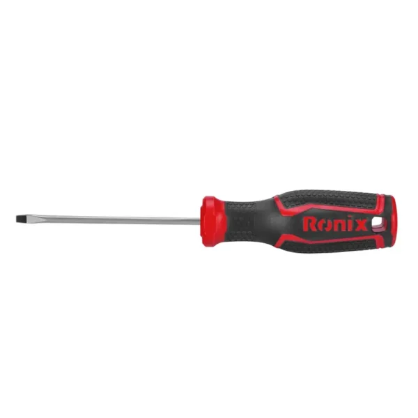 Plastic Handel slotted Screwdriver 3x75mm-2color