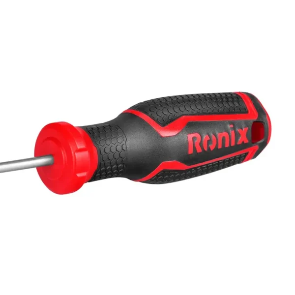 Plastic Handel slotted Screwdriver 3x75mm-2color