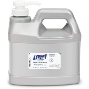 PURELL's Advanced Instant Hand Sanitizer Refreshing Gel - Refill Bottle With Pump - 64 oz