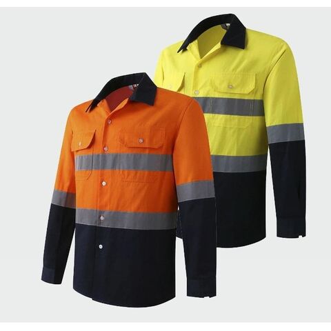 Reflective Men Uniform Industrial Work Clothing Safety Clothes Waterproof Workwear Uniforme Worker Travail