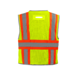 FROGWEAR® HV MESH POLYESTER SURVEYORS SAFETY VEST - GLO-067