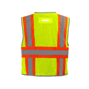 FROGWEAR® HV MESH POLYESTER SURVEYORS SAFETY VEST - GLO-067