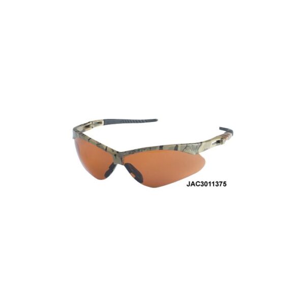 NEMESIS™ SAFETY GLASSES CAMO/BRONZE