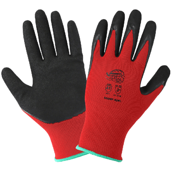 TSUNAMI GRIP® MF DOUBLE-DIPPED MACH FINISH NITRILE COATED GLOVES