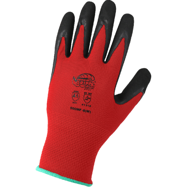 TSUNAMI GRIP® MF DOUBLE-DIPPED MACH FINISH NITRILE COATED GLOVES