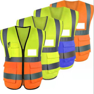 High quality Safety Reflective Clothes High Visibility Hi Vis Work Reflective Safety Vest Jacket