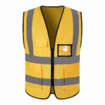 High quality Safety Reflective Clothes High Visibility Hi Vis Work Reflective Safety Vest Jacket