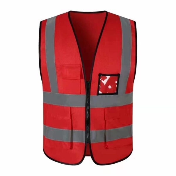 High quality Safety Reflective Clothes High Visibility Hi Vis Work Reflective Safety Vest Jacket