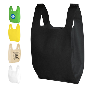 T-shirt Bags Ultrasonic Non-woven Shopping Bags