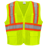 MESH SURVEYOR VEST CLASS 2 LIME
