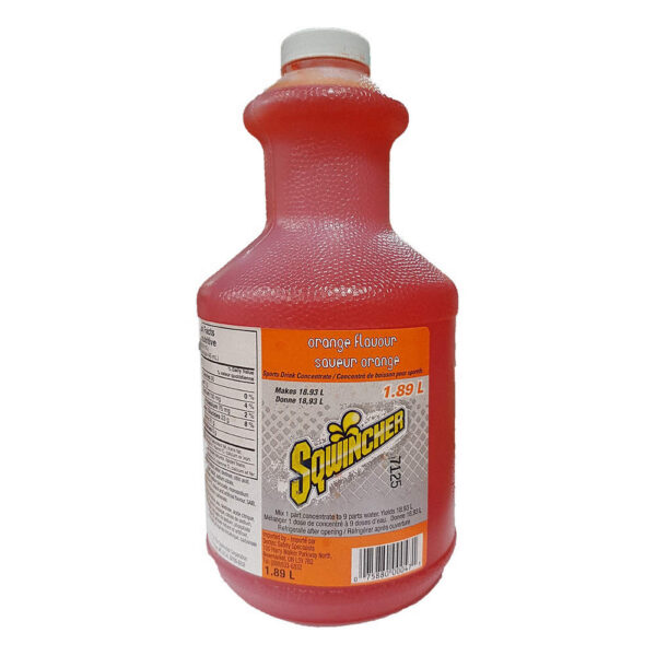 THIRST QUENCHER, LIQUID CONCENTRATE, ORANGE, 64 OZ SQWINCHER