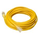 OUTDOOR EXTENSION CORDS WITH LIGHTED END