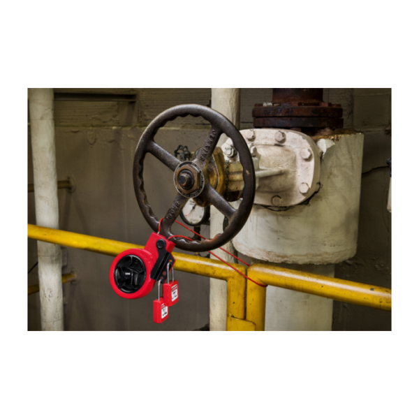 MASTER LOCK® NO. 410 ZENEX™ THERMOPLASTIC SAFETY PADLOCK, KEYED DIFFERENT