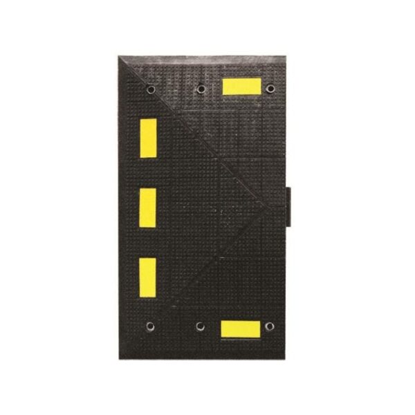 SAFETY RIDER "V" MINI SPEED HUMP; FEMALE END CAP