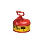 JUSTRITE TYPE 1 RED 1 GALLON STEEL SAFETY CAN