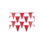 RED MARKING PENNANTS 60'