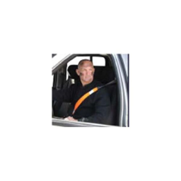 HV ENHANCED VISIBILITY YELLOW/GREEN SEAT BELT COVER