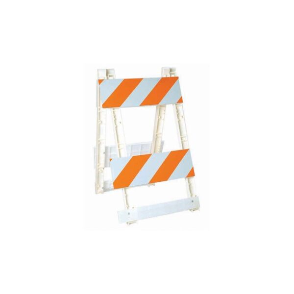 TYPE II BARRICADE 24" X 8" PLASTIC FRAME