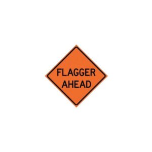 SIGN 48"X48" REFLECTIVE ROLL-UP