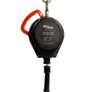 25'FT LEADING EDGE SELF RETRACTING LIFELINE WITH SNAP HOOK & GALVANIZED CABLE - CLASS 2