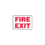 7X10 FIRE EXIT - SGNMEXT588VP
