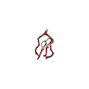 6' TWIN LEG SHOCK ABSORBING LANYARD W/BELT