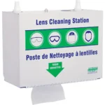 Metal Lens Cleaning Stations - Two 500ml Solutions & 1 Box of Tissue, Metal, 10.5" L x 5.5" D x 6.3" H Model: SAY635 Manufacturer Model No.: 25173